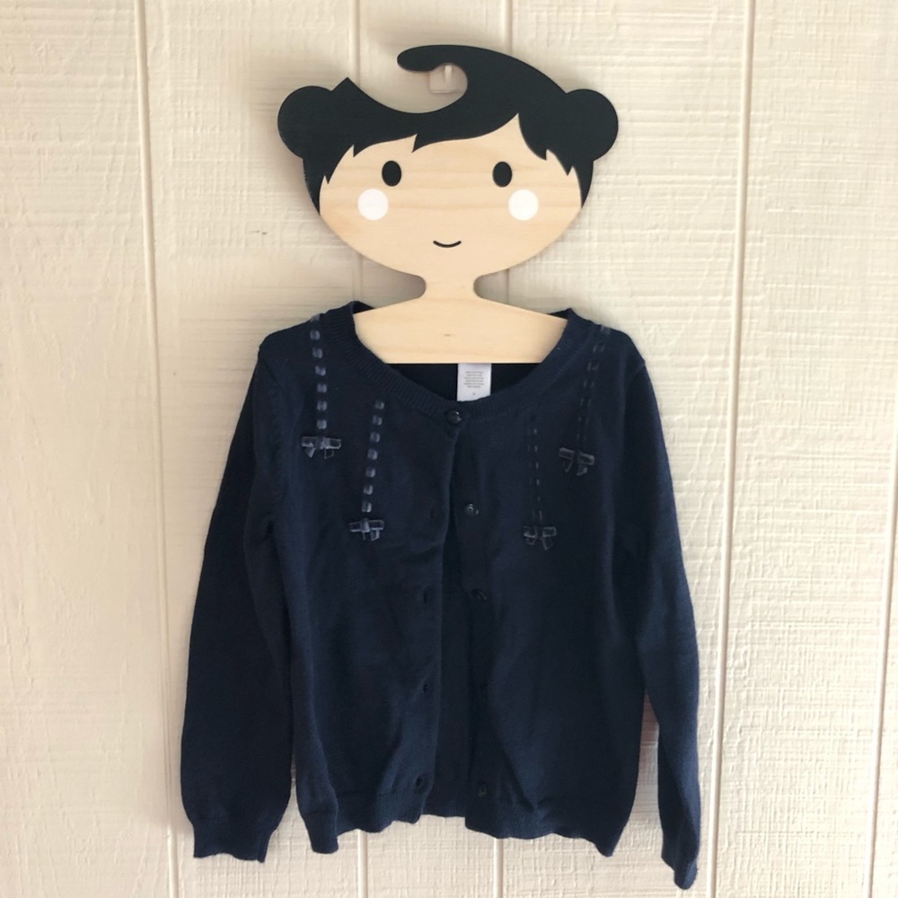 Janie and Jack navy blue long sleeve sweater 3